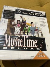 Music Time Deluxe by Passport User's Guide Write &print Music NO CD ROM Free 🎁 picture