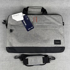 Targus Strata Laptop Bag 15.6 Inch Pewter Gray Sleeve Case Shoulder Strap NWT picture