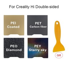 PEY PEO PET PEI Sheet Build Plate 280x265mm For Creality Hi 3D Printer Platform picture
