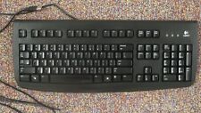 Logitech Deluxe 250 wired USB keyboard, black, 867675-0403, Looks New, Works picture