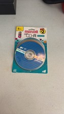 Maxell Color CD-R 5-Pack 700MB 80min Blank Discs New in Original Packaging NOS picture