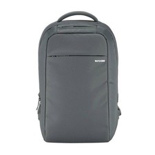 Incase Gray Polyester Padded Backpack for Laptop Solid Pattern Tech Gear EUC picture