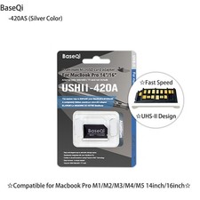 Baseqi For Macbook Pro 14inch 16inch M1/M2/M3/M4/M5 Micro SD Card Adapter 420AS picture