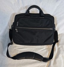 Tumi Alpha Ballistic Nylon Slim Laptop Business Briefcase Bag Black picture