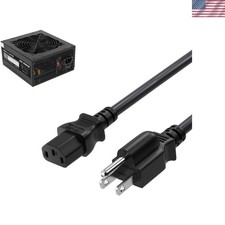 5FT Universal C13 PSU Power Cord for Corsair RM750e, Thermaltake, Cooler Master picture