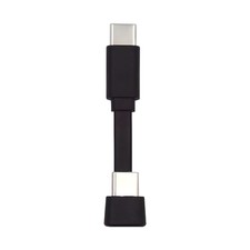 CY Flat USB-C Type-C Power USB2.0 Cable Opposite U Shape Back Angled 65W Charge picture