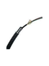 6 Strand 50um OM3 MMF AIA Armored Indoor/Outdoor PLENUM Fiber Optic Cable 1500ft picture