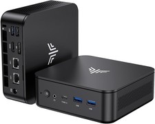 KAMRUI E3 Mini PC Windows 11 Pro, AMD Ryzen 5 3501U, 8GB DDR4 256GB SSD Dual LAN picture