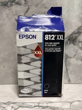 Epson Genuine 812XXL Black Extra High Capacity Ink 08/2028 Sealed Cartridge picture