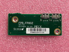SuperMicro Server Front Panel Control Board P/N: FPB-FP802 Tested picture