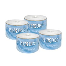200 PC PlexDisc 52X 700 MB 80 MIN CD-R White Inkjet Hub Printable Disc 631-210 picture
