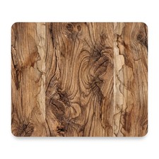 Rustic Wood Grain Mouse Pad 9.25x7.75 Non-Slip Desk Mat picture