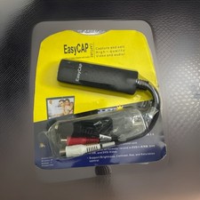 EasyCAP Capture USB 2.0 Video Adapter with Audio Model #DC60 ** BRAND NEW * picture