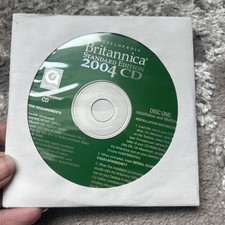 Encyclopedia Britannica Standard Edition 2004 for Windows/Macintosh 2  CD's New picture