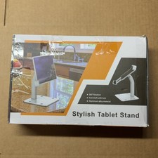 Anti-Theft Tablet Kiosk Stand Holder for iPad Galaxy Tab 7-11in Lock Key Mount picture