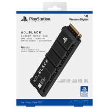 PS5 Licensed WD_BLACK 4TB SN850P NVMe M.2 SSD With Heatsink WDBBYVO040BNC-WRSN picture
