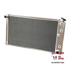 3 Row Aluminum Radiator for Pontiac GTO, Chevy Chevelle, El - Model 3R picture