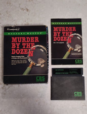Murder By The Dozen C64 Commodore 64 CIB picture