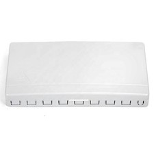 5pcs FTTH 8 PORT Roseta Optica Desktop Fiber Optic Termination Box Face Plate picture