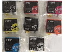 8 Genuine Epson R2000 T159 ink set 159 all colors picture