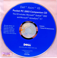 IBM PC -- DELL AXIM X5 POCKET PC 2003 COMPANION CD (DELL - CD-ROM) picture