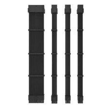 PC Gaming Desktop ATX 24PIN 8PIN 6+2PIN Braided 18AWG Extension Cable Wire Mod picture