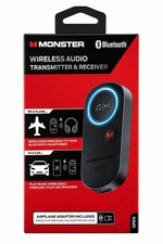Monster Bluetooth 5.3 Audio Transmitter Receiver Airplane Adapter USB-C picture