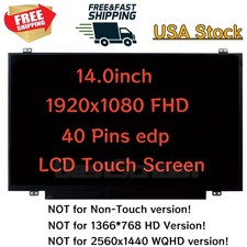 Lenovo FRU: 01LW093 LED LCD On-Cell Touch Screen 14
