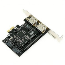 PCIe IDE Controller Card (2 Ports) + SATA Or eSATA (2 Ports) picture