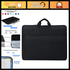 24-Inch Laptop Sleeve Case - Portable Computer Cover Bag with Zipper Pocket for picture