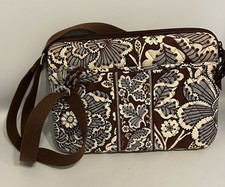 Vera Bradley Hard Shell Tablet IPad Case Floral Crossbody Bag 12