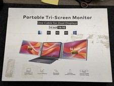 Anyuse Portable Tri-Screen for Laptop 14 Inch 1080P USB-C picture