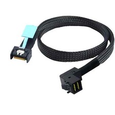 PCIE Gen5 Slimline MCIO 4X 38P to 90 degree SAS SFF-8643 server adapter Cable picture