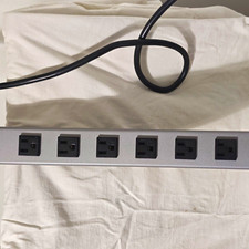 Wiremold UL300BC 8-Outlet Power Strip w/ On/Off Switch 15A 120V picture