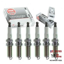 6 pc NGK V-Power Spark Plugs compatible with Nissan Murano 3.5L V6 2003-07 picture