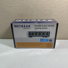 Qty-2 NETGEAR  ProSafe (FS105) 5-Ports, Network Switch,  New Sealed picture