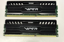 Patriot DDR3 Memory Viper 16GB (2x8GB) SDRAM PC3-12800 1600 MT/s PV316G160C9K picture