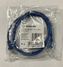 Lot of 28 Black Box Patch Cable Blue CAT5EPC-005-BL picture