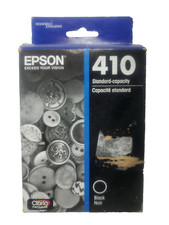 Genuine Epson T410 Black Standard Yield Ink Cartridge (T410020) Exp 01/2021 picture