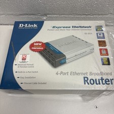D-Link Express EtherNetwork DI-604 4-Port Ethernet Broadband Router Open Box picture