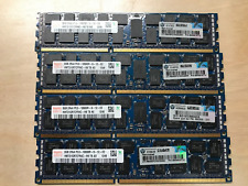 32gb (4x8gb) HP Hynix 2Rx4 PC3-10600R ECC Server RAM 500205-071 HMT31GR7BFR4C-H9 picture