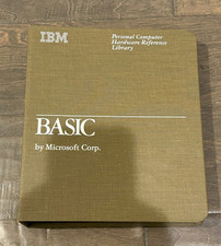 Microsoft IBM Personal Computer HARDWARE REFERENCE LIBRARY, BASIC PC 6025010 picture