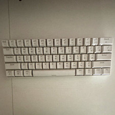 Compact White Wired USB Keyboard Arabic/English QWERTY Standard Layout picture