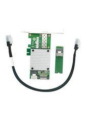 M.2 Key M  to 10G SFP+ network Card  intel 82599 chipset with SFF-8087 cable picture