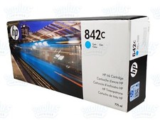 Genuine HP 842C Cyan Ink 775ML PageWide XL 8000 C1Q54A picture