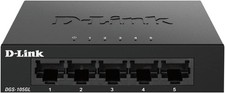 D-Link DGS-105GL 5-Port Gigabit Desktop Switch - Black picture
