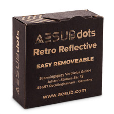 AESUBdots Retro Reflective Easy Removable - Reference Targets - AESUB picture