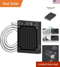 Premium 4.72'' Aluminum Water Cooling Radiator with 8 Pipes for Enhanced Cooling picture