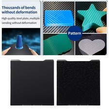 PET PEO Build Plate Fit For K2 Pro 3D Printer 325x310mm Smooth Flexible picture