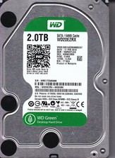 WD20EZRX-00DC0B0  WESTERN DIGITAL 2TB 64MB 3.5